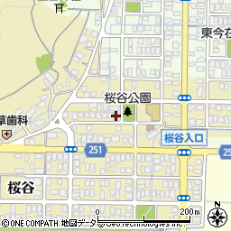 鳥取県鳥取市桜谷343周辺の地図