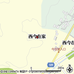 鳥取県鳥取市西今在家周辺の地図