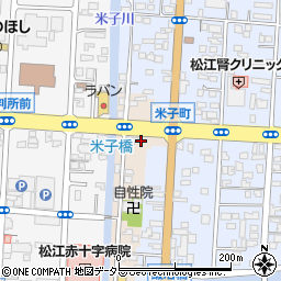 島根県松江市米子町41周辺の地図