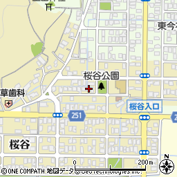 鳥取県鳥取市桜谷342周辺の地図