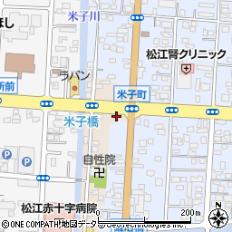 島根県松江市米子町45周辺の地図