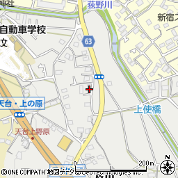 神奈川県厚木市及川1222周辺の地図