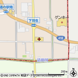 岐阜県加茂郡富加町羽生2076-1周辺の地図