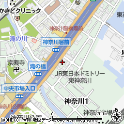東興ジオテック株式会社　横浜営業所周辺の地図