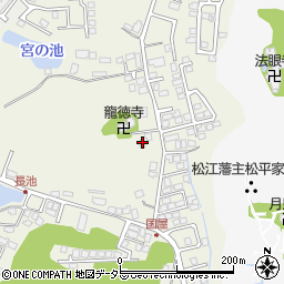 島根県松江市国屋町国屋上329周辺の地図