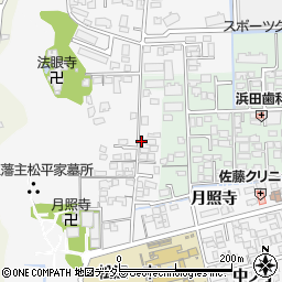 島根県松江市外中原町鷹匠町135周辺の地図