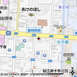 益田興産株式会社　松江営業所周辺の地図