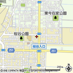 鳥取県鳥取市桜谷8-24周辺の地図