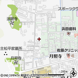 島根県松江市外中原町鷹匠町136-1周辺の地図