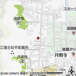 島根県松江市外中原町鷹匠町163-1周辺の地図