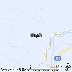鳥取県鳥取市瀬田蔵周辺の地図