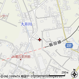 長野県飯田市長野原558周辺の地図