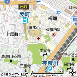 横浜ＴＨビル周辺の地図