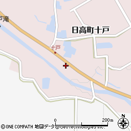 兵庫県豊岡市日高町十戸82周辺の地図