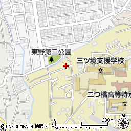 神奈川県横浜市瀬谷区二ツ橋町421-7周辺の地図