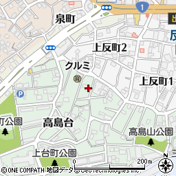 神奈川県横浜市神奈川区高島台14-3周辺の地図