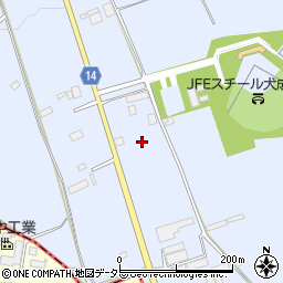 千葉県市原市犬成1054周辺の地図