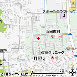 島根県松江市砂子町周辺の地図