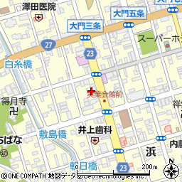 京都銀行東舞鶴支店 ＡＴＭ周辺の地図