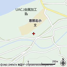 岐阜県恵那市長島町久須見157周辺の地図