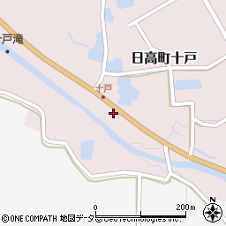 兵庫県豊岡市日高町十戸111周辺の地図