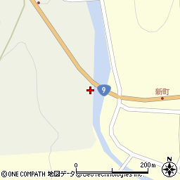 兵庫県美方郡香美町村岡区鹿田1周辺の地図