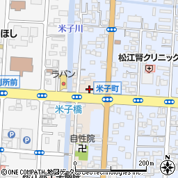 島根県松江市米子町56周辺の地図