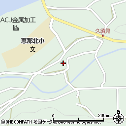 岐阜県恵那市長島町久須見469-1周辺の地図