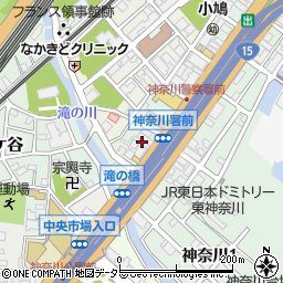 新極真会　カラテ木元道場周辺の地図