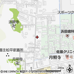 島根県松江市外中原町鷹匠町138周辺の地図