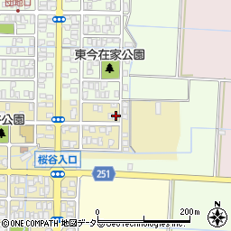 鳥取県鳥取市桜谷5-6周辺の地図