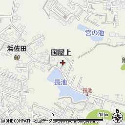 島根県松江市国屋町国屋上371周辺の地図
