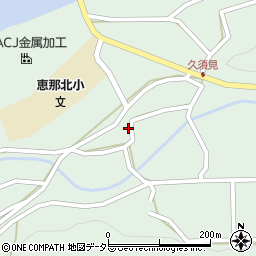 岐阜県恵那市長島町久須見469-2周辺の地図