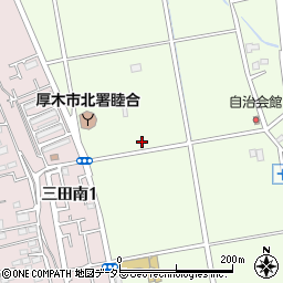 神奈川県厚木市三田1519周辺の地図