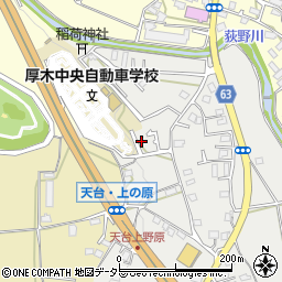 神奈川県厚木市及川1244-6周辺の地図