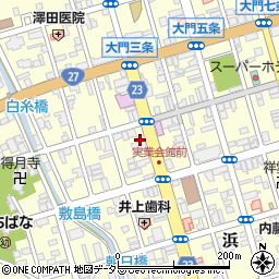 株式会社大倉舞鶴店周辺の地図