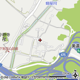 岐阜県美濃加茂市蜂屋町上蜂屋2606周辺の地図