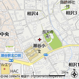 神奈川県横浜市瀬谷区相沢4丁目3周辺の地図