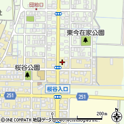 鳥取県鳥取市桜谷8-7周辺の地図