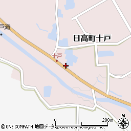 兵庫県豊岡市日高町十戸77周辺の地図