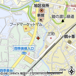 夢庵鶴ヶ峰店周辺の地図