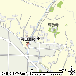 岐阜県岐阜市城田寺584周辺の地図