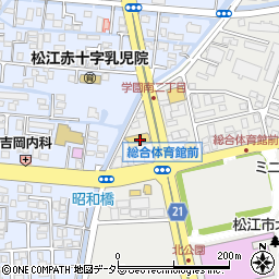 かめや釣具株式会社　松江店周辺の地図