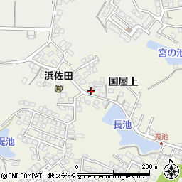 島根県松江市国屋町国屋上372周辺の地図