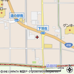 岐阜県加茂郡富加町羽生2041-2周辺の地図