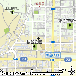 鳥取県鳥取市桜谷13-33周辺の地図