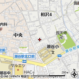 神奈川県横浜市瀬谷区相沢4丁目9周辺の地図