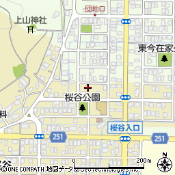 鳥取県鳥取市桜谷13-32周辺の地図