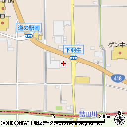 （株）平手石油店富加鈑金センター周辺の地図