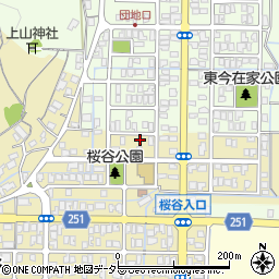 鳥取県鳥取市桜谷13-2周辺の地図